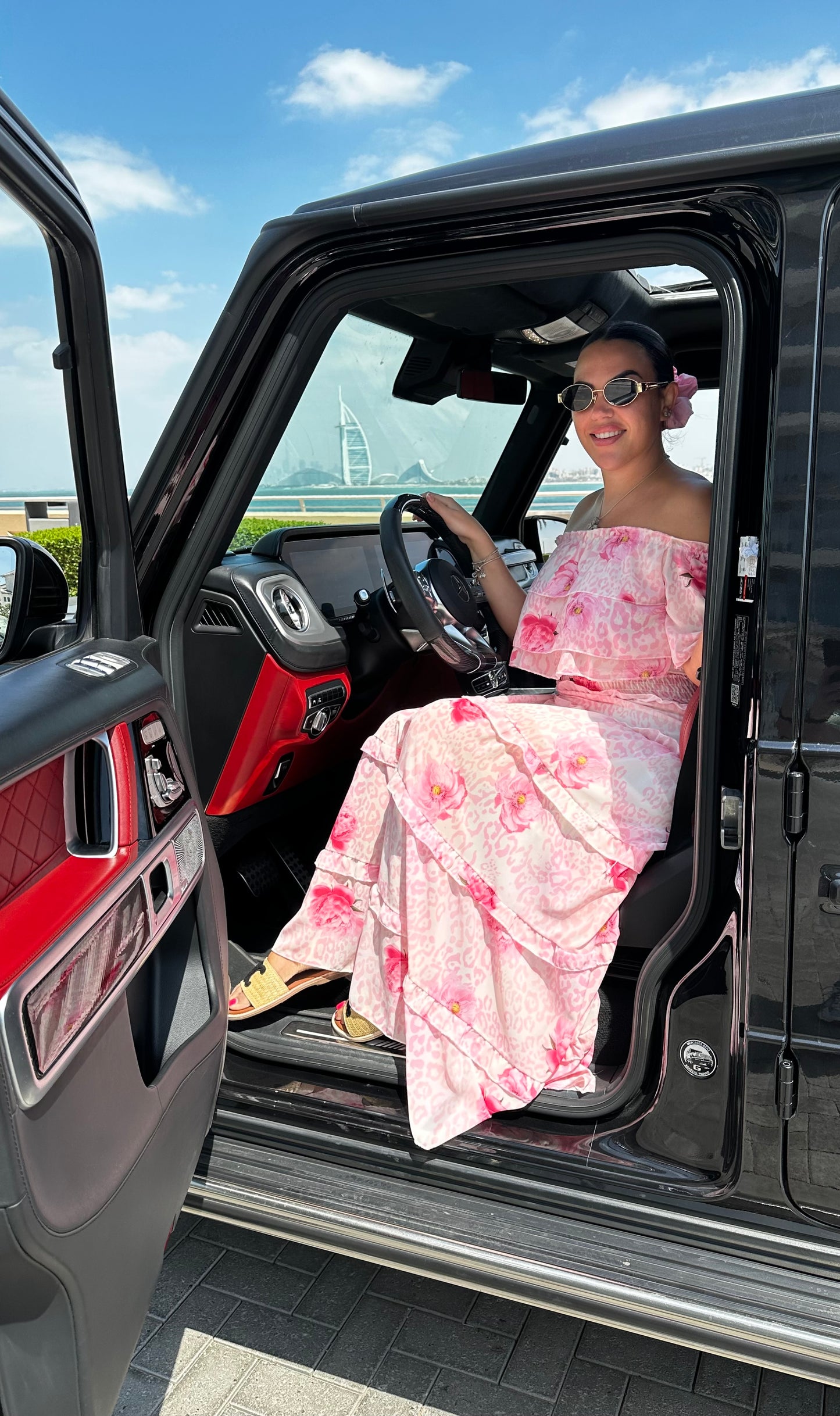 Bandeau Floral Maxi Skirt Co-Ord
