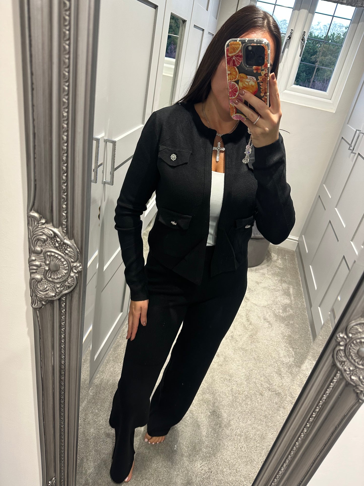 Diamond Jacket & Trouser Co-Ord