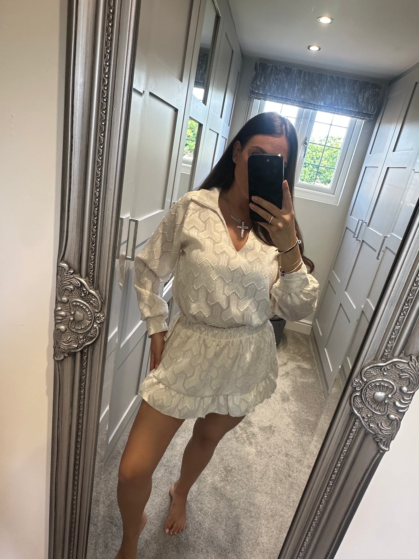 Detail Weave Skort Co-Ord