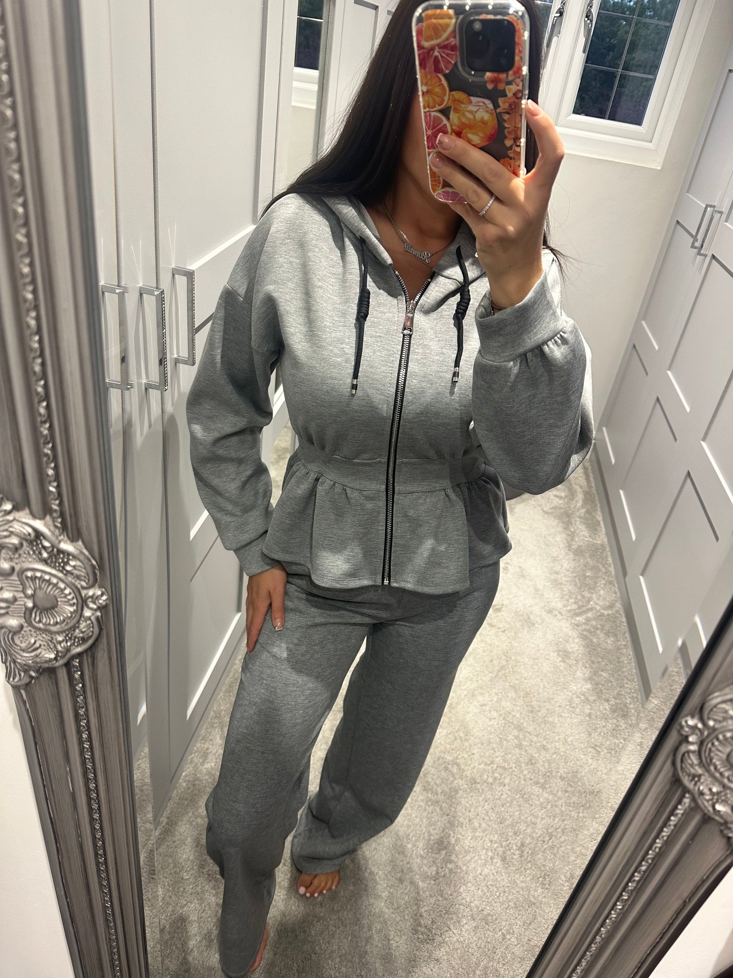 Peplum Tracksuit