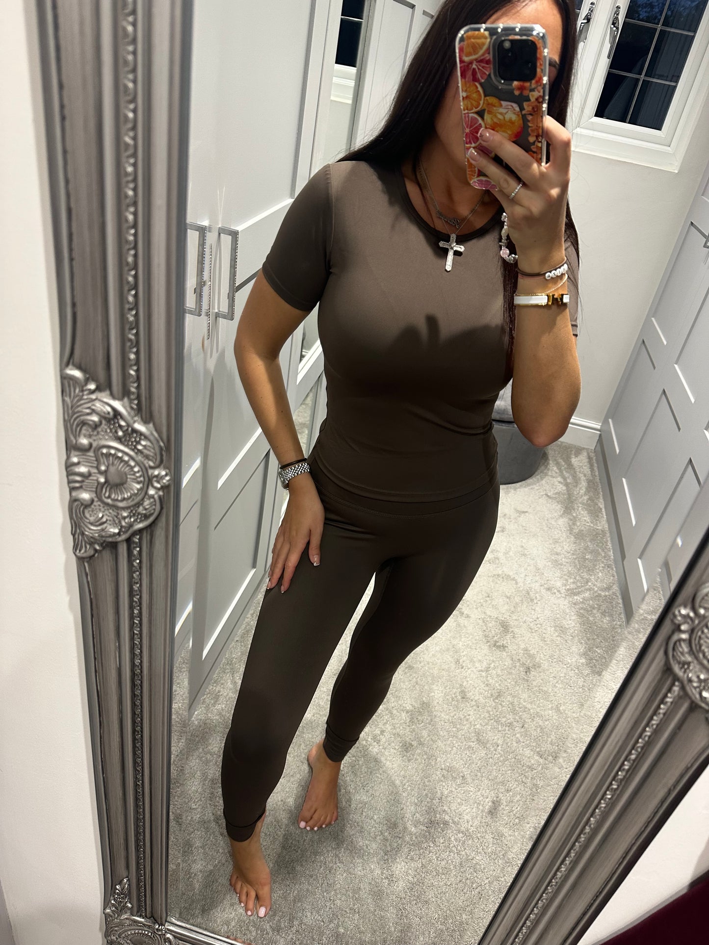 Active Short Sleeve Top & Legging Co-Ord