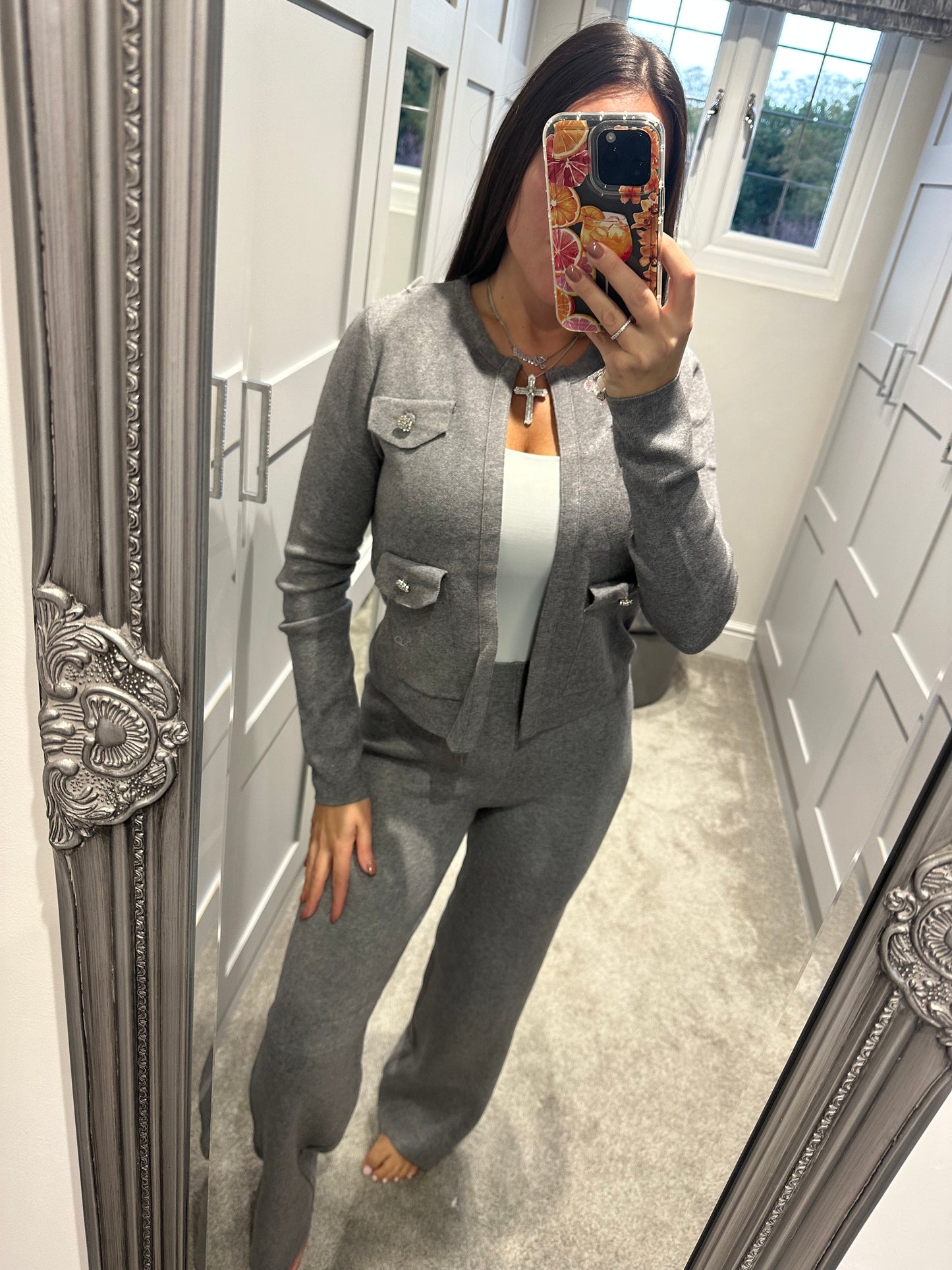 Diamond Jacket & Trouser Co-Ord