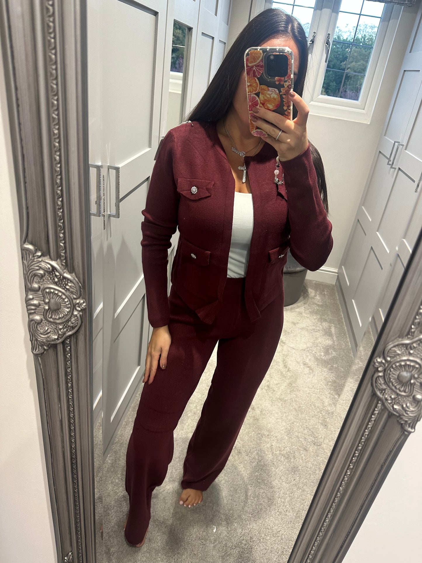 Diamond Jacket & Trouser Co-Ord