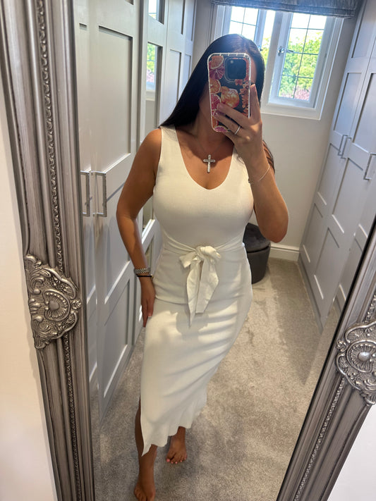 Tie Bodycon Dress