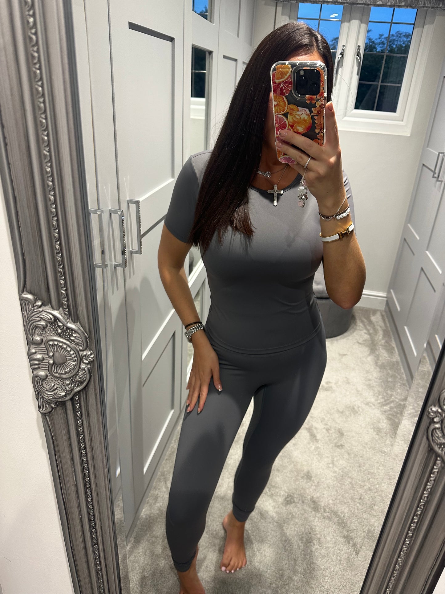 Active Short Sleeve Top & Legging Co-Ord