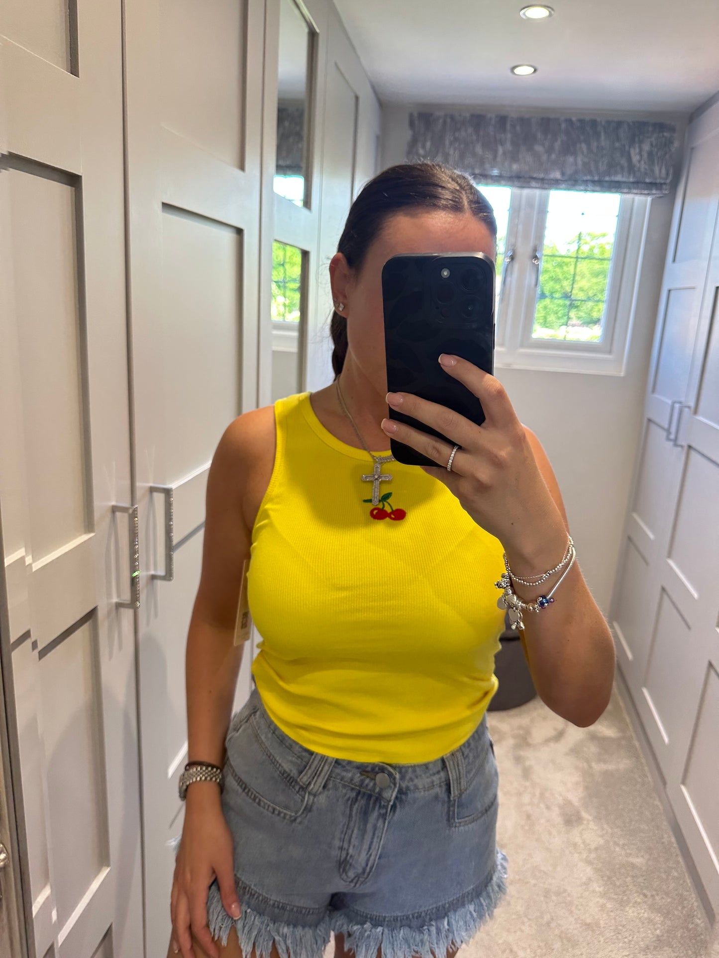 Cherry Vest Top