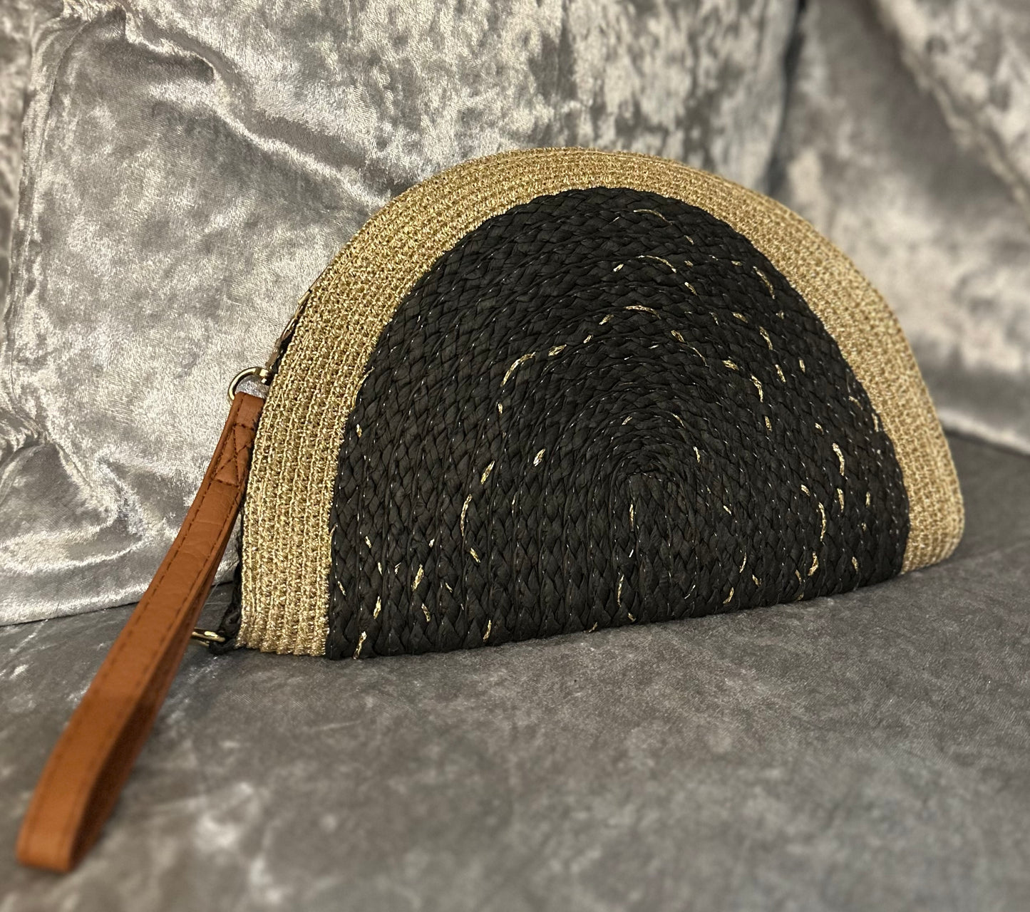 Straw Clutch Bag
