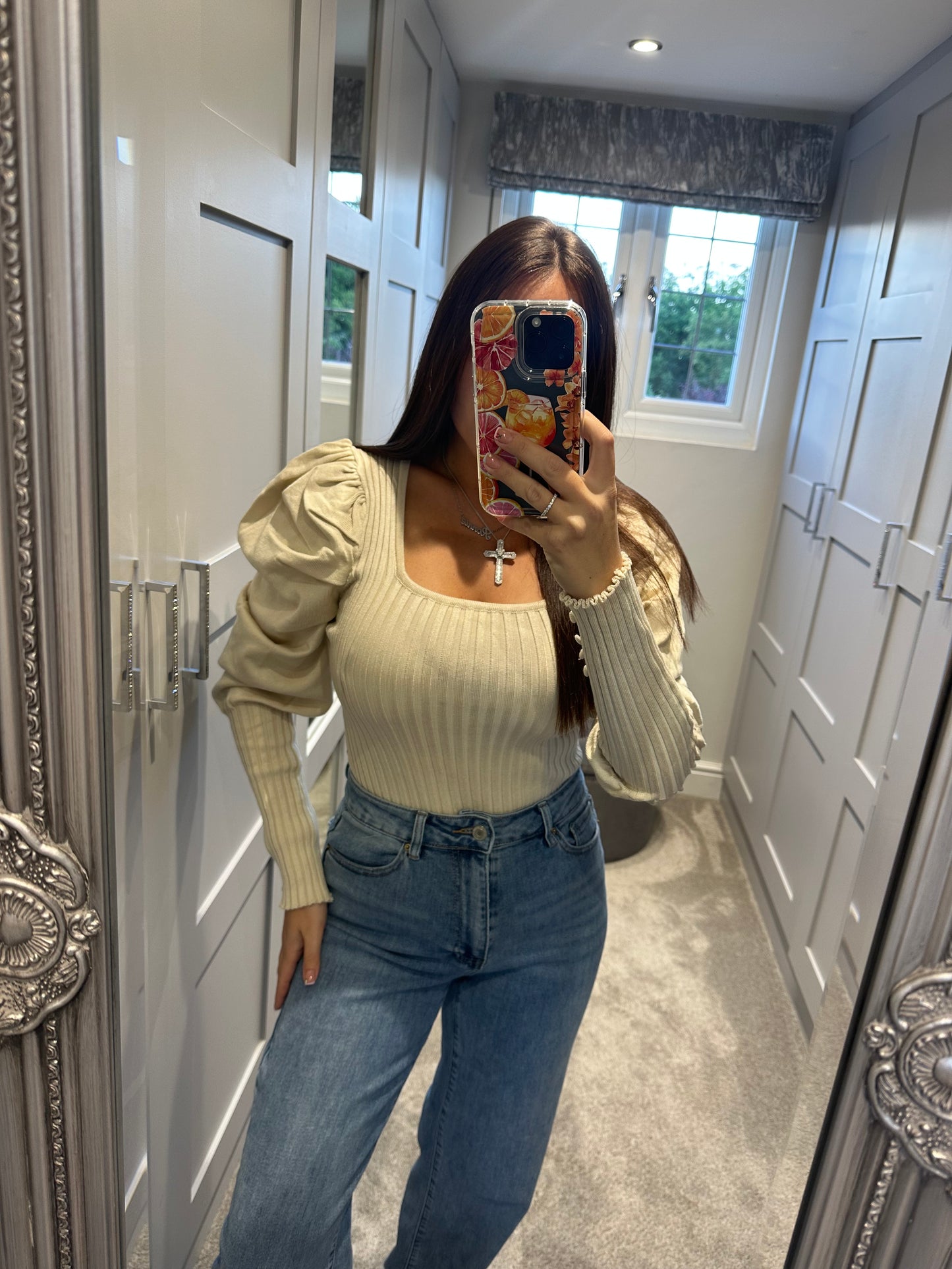 Puff Sleeve Jumper (Bodysuit)