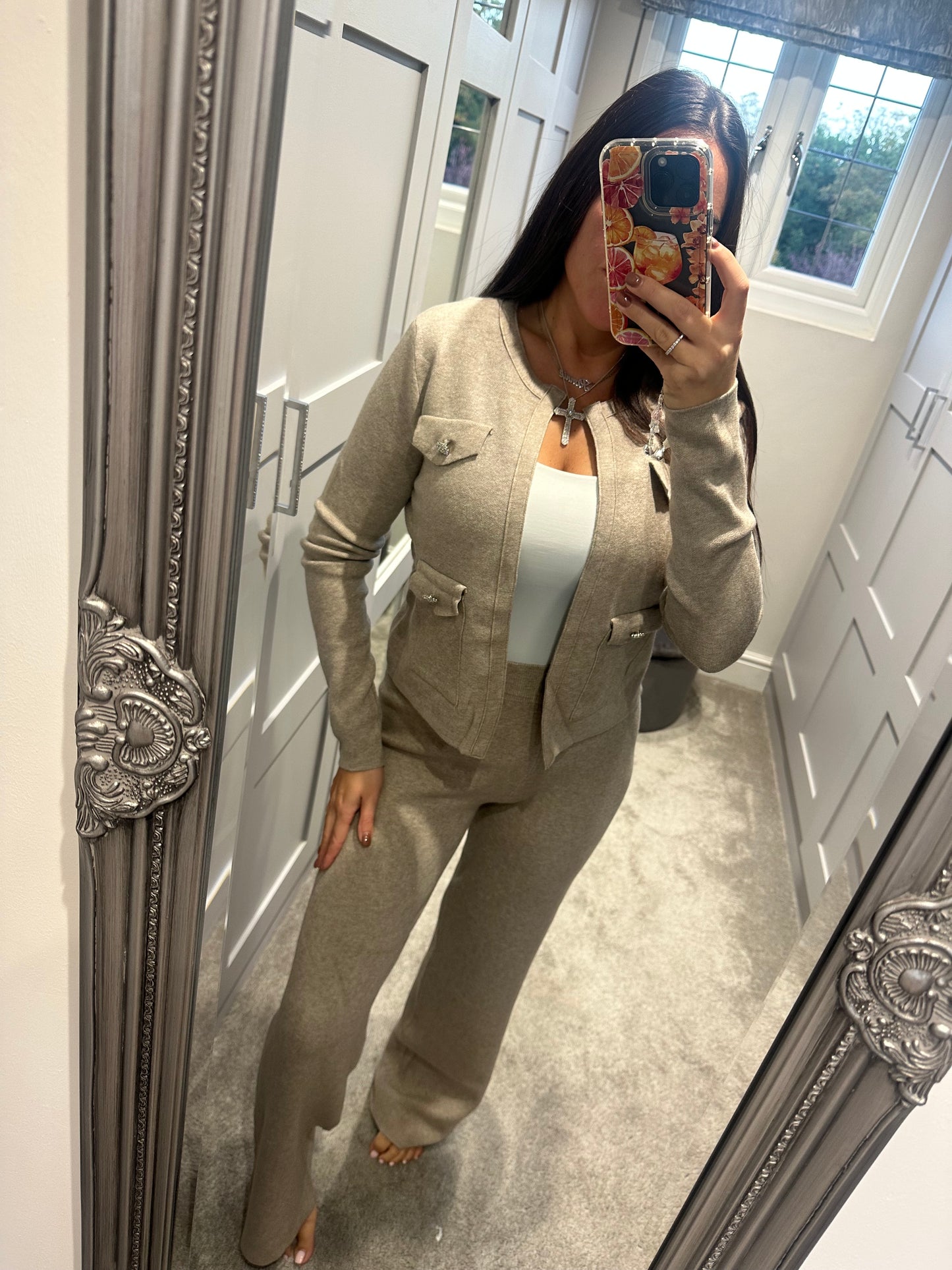 Diamond Jacket & Trouser Co-Ord